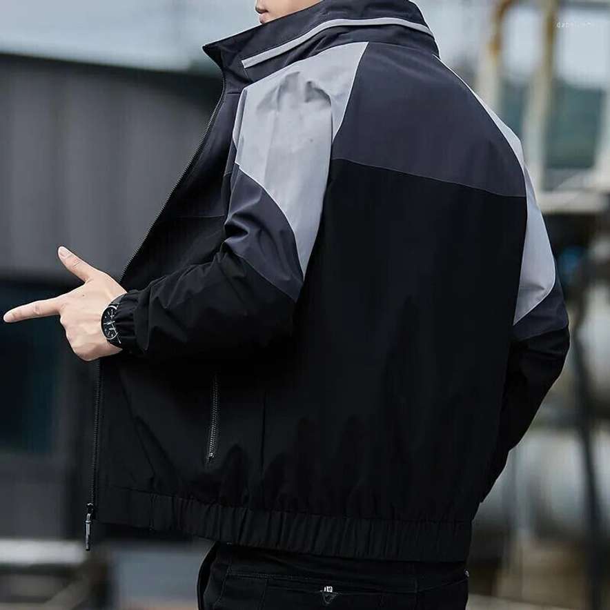 Men Solid Casual Jacket